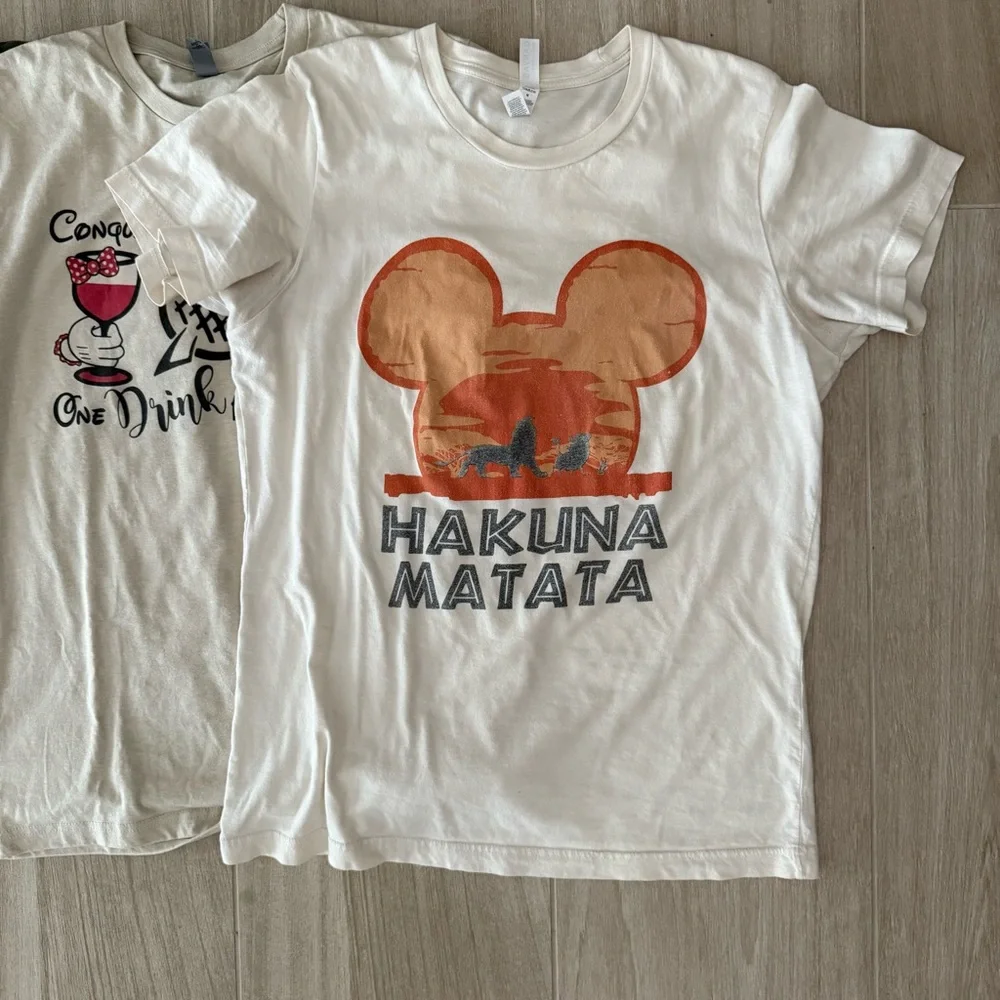 Lot of 5 Disney Theme Park Shirts Medium - Picture 4 of 6